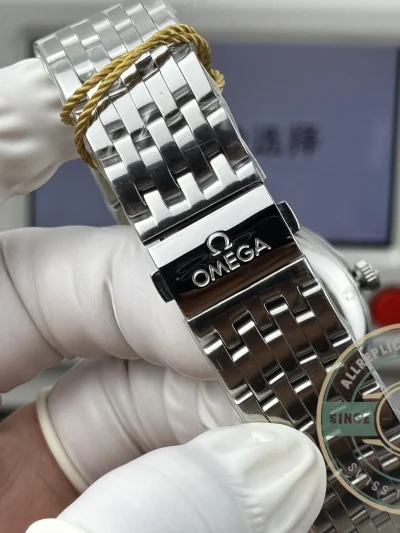 Replica Omega De Ville Prestige 41mm Silver Dial, 434.10.41.21.06.001 - High-Grade Replica Watch