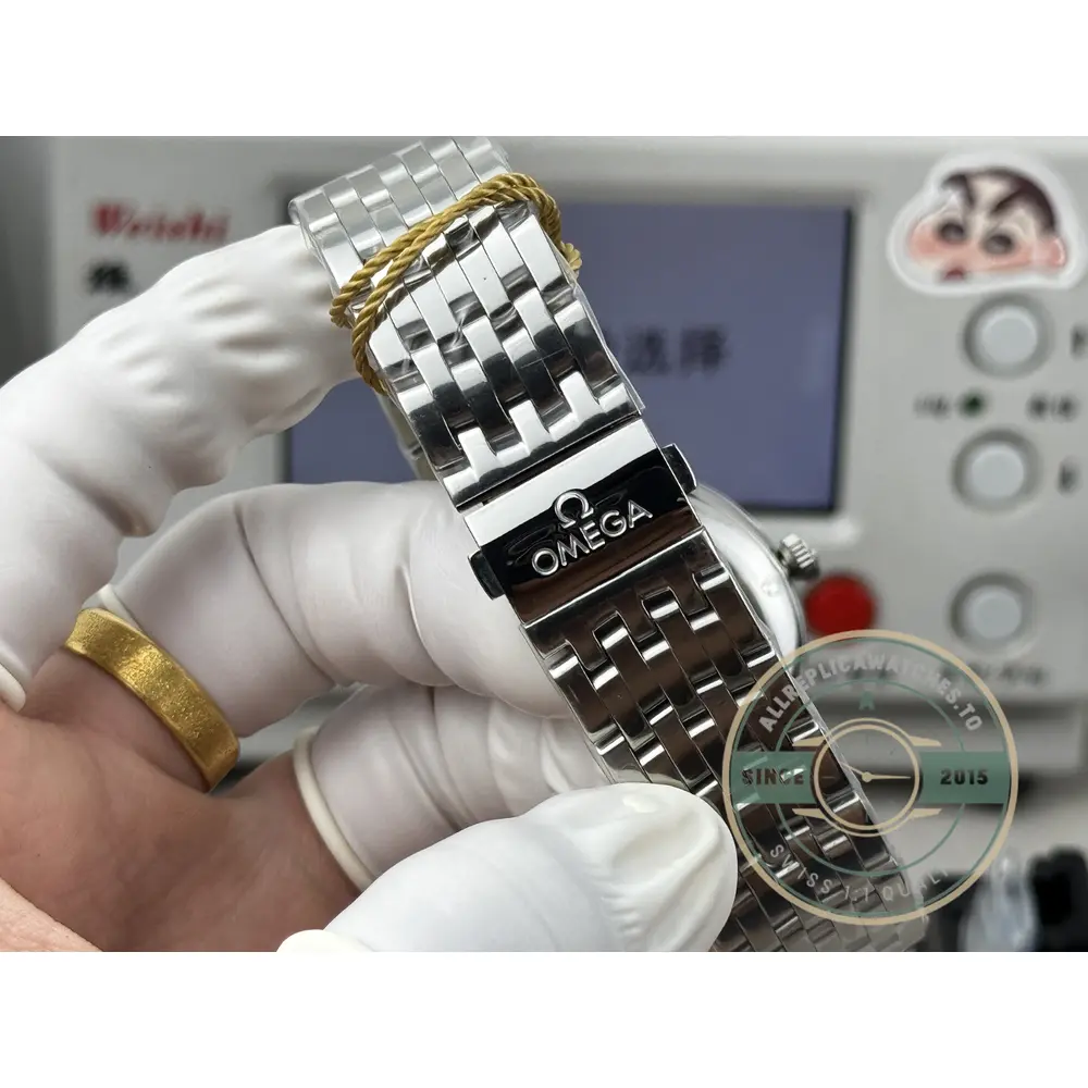 Replica Omega De Ville Prestige 41mm Silver Dial, 434.10.41.21.06.001 - High-Grade Replica Watch