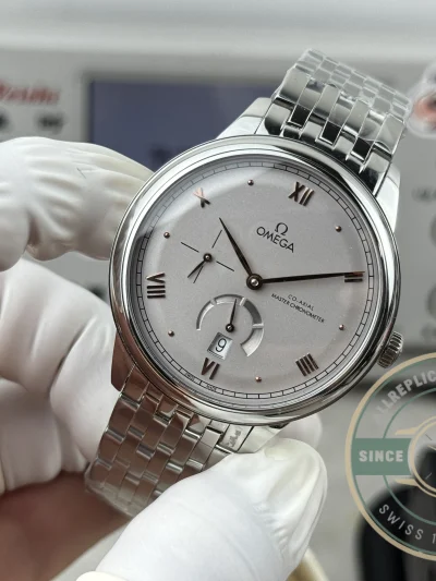 Replica Omega De Ville Prestige 41mm Silver Dial, 434.10.41.21.06.001 - Swiss Movement Replica Watch