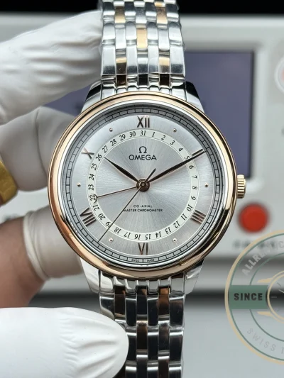 Replica Omega De Ville Prestige 42mm, Rose Gold 434.20.42.22.02.001 - High-Grade Replica Watch