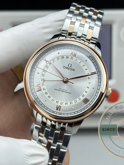Replica Omega De Ville Prestige 42mm, Rose Gold 434.20.42.22.02.001 - Premium Super Clone Watch