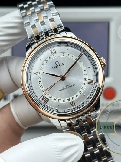 Replica Omega De Ville Prestige 42mm, Rose Gold 434.20.42.22.02.001 - Top-Tier Swiss Replica Watch
