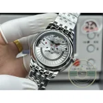 Replica OMEGA De Ville Prestige 434.10.40.20.10.001 40mm Silver, Green Dial - Luxury Replica Watch