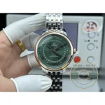 Replica OMEGA De Ville Prestige 434.15.40.20.10.001 40mm Rose Gold, Green Dial - High-Grade Replica Watch
