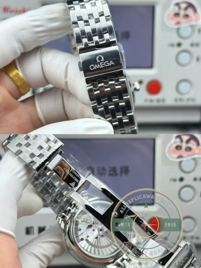 Replica OMEGA De Ville Prestige Co Axial 40mm Black Dial 434.104.020.010.01 - Premium Super Clone Watch