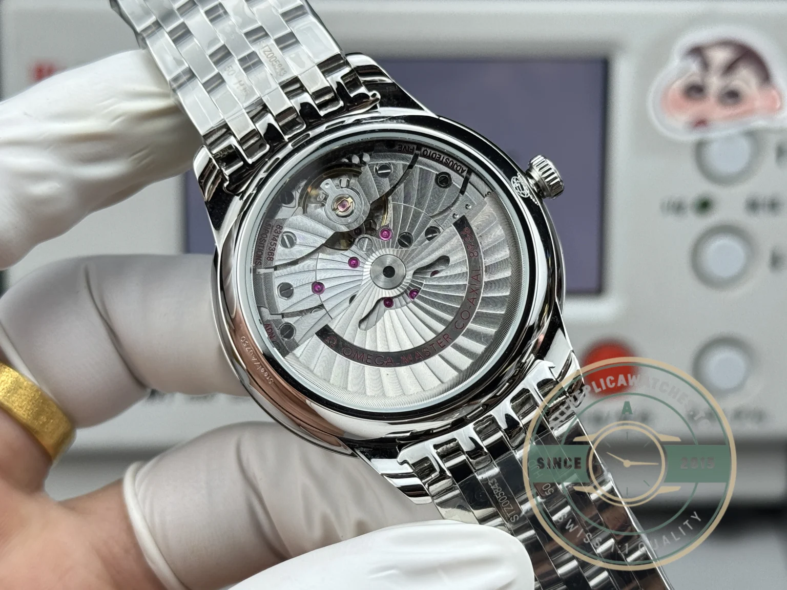 Replica OMEGA De Ville Prestige Co Axial 40mm Black Dial 434.104.020.010.01 - Factory Super Clone Watch