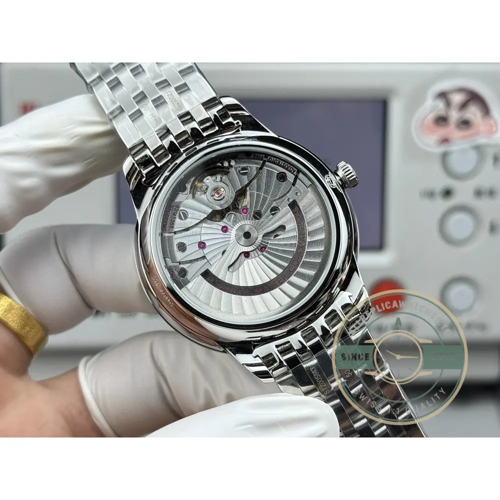 Replica OMEGA De Ville Prestige Co Axial 40mm Black Dial 434.104.020.010.01 - Factory Super Clone Watch
