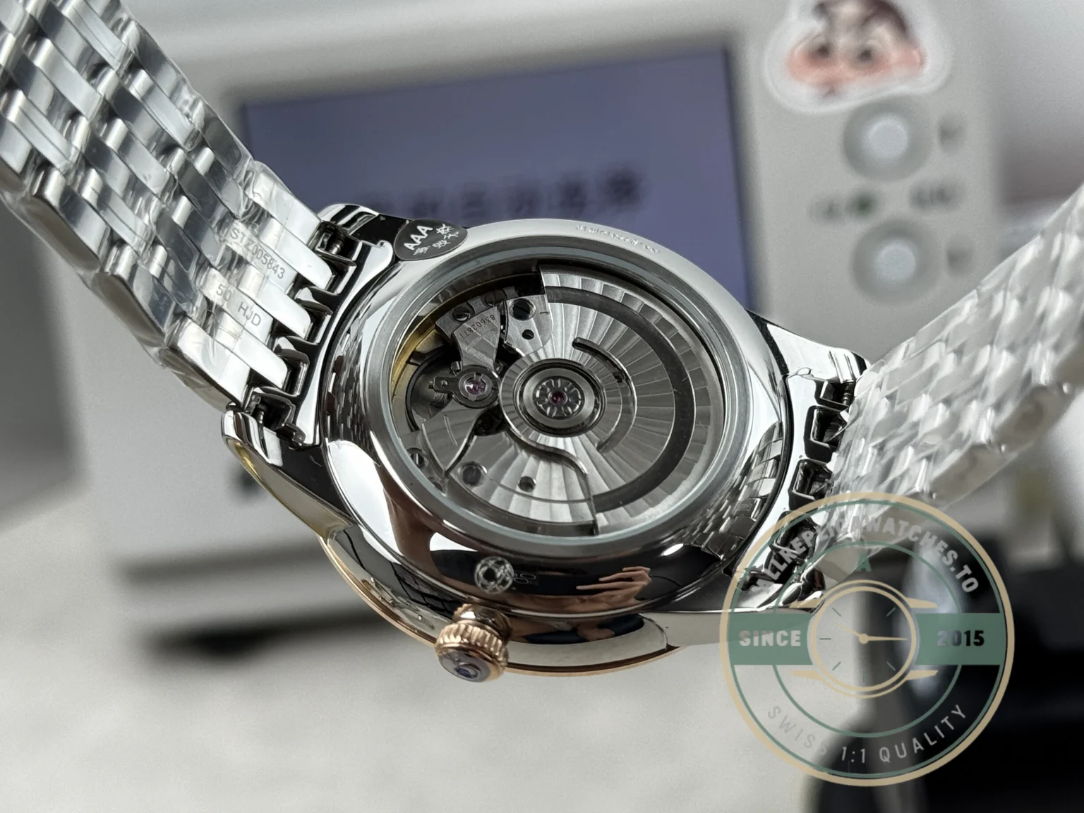 Replica Omega De Ville Rose Gold 40mm, 434.20.40.20.59.001 - Best Quality Replica Watch