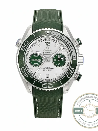 Replica Omega Planet Ocean Chronograph 45.5 mm Green, 215.32.46.51.06.001 - Premium Super Clone Watch