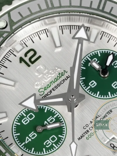 Replica Omega Planet Ocean Chronograph 45.5 mm Green, 215.32.46.51.06.001 - High-Grade Replica Watch