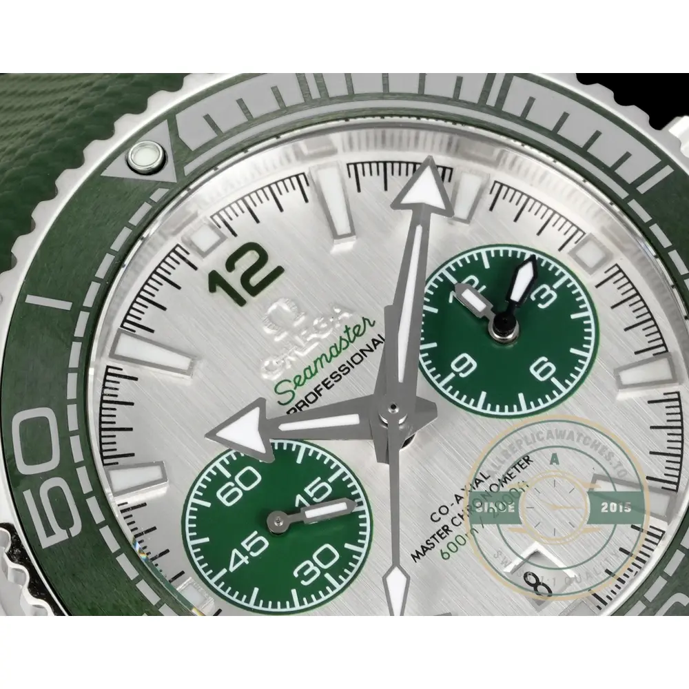Replica Omega Planet Ocean Chronograph 45.5 mm Green, 215.32.46.51.06.001 - High-Grade Replica Watch