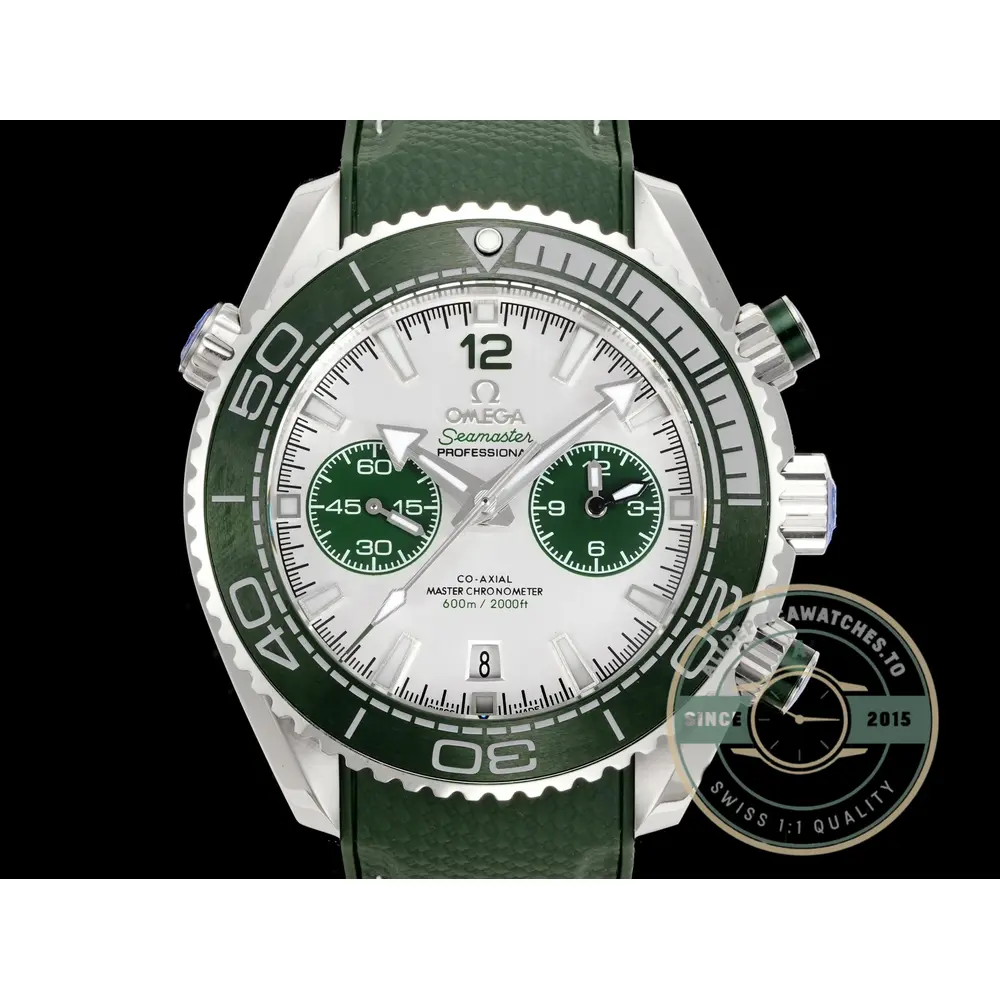 Replica Omega Planet Ocean Chronograph 45.5 mm Green, 215.32.46.51.06.001 - Affordable Luxury Replica Timepiece