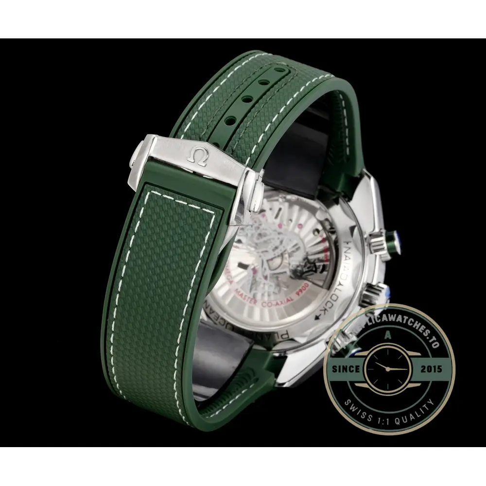 Replica Omega Planet Ocean Chronograph 45.5 mm Green, 215.32.46.51.06.001 - Budget Luxury Replica Watch