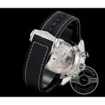 Clone Omega Planet Ocean black ceramic bezel with its liquidmetal diving scale picked out sharply