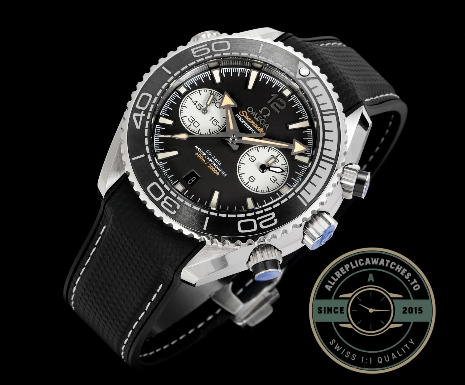 Replica Omega Seamaster 600M, Black Dial 215.32.46.51.01.004 - High-Grade Replica Watch