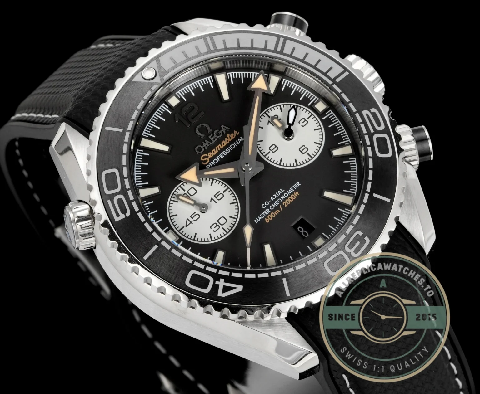 Replica Omega Seamaster 600M, Black Dial 215.32.46.51.01.004 - Luxury Replica Watch