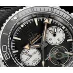 Replica Omega Planet Ocean silicon balance spring, the anti-magnetic core rated to 15,000 gauss