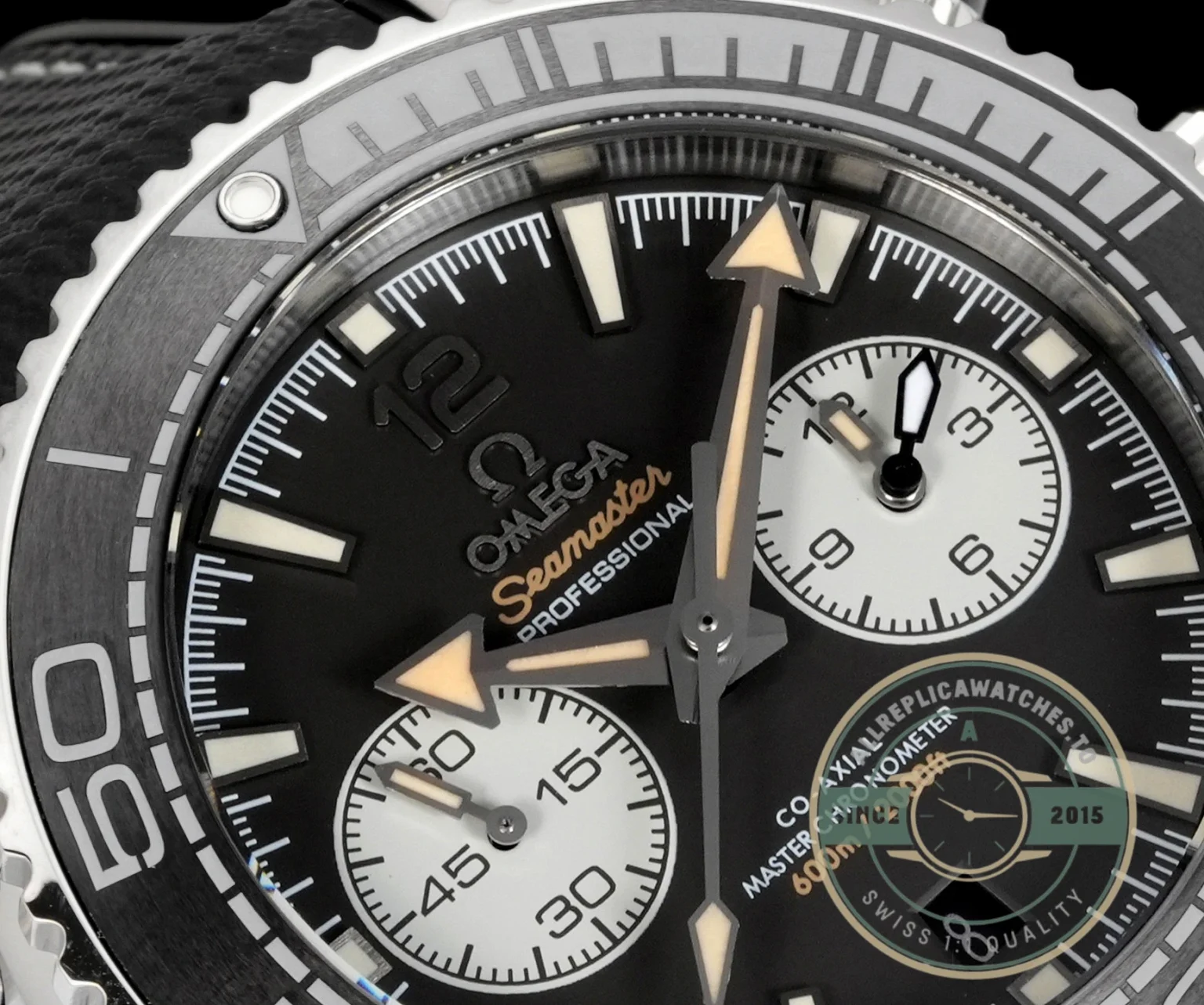 Replica Omega Seamaster 600M, Black Dial 215.32.46.51.01.004 - Affordable Luxury Replica Timepiece