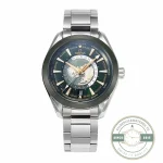 Superclone Omega Seamaster Aqua Terra Worldtimer 220.30.43.22.10.001 with lacquered green dial