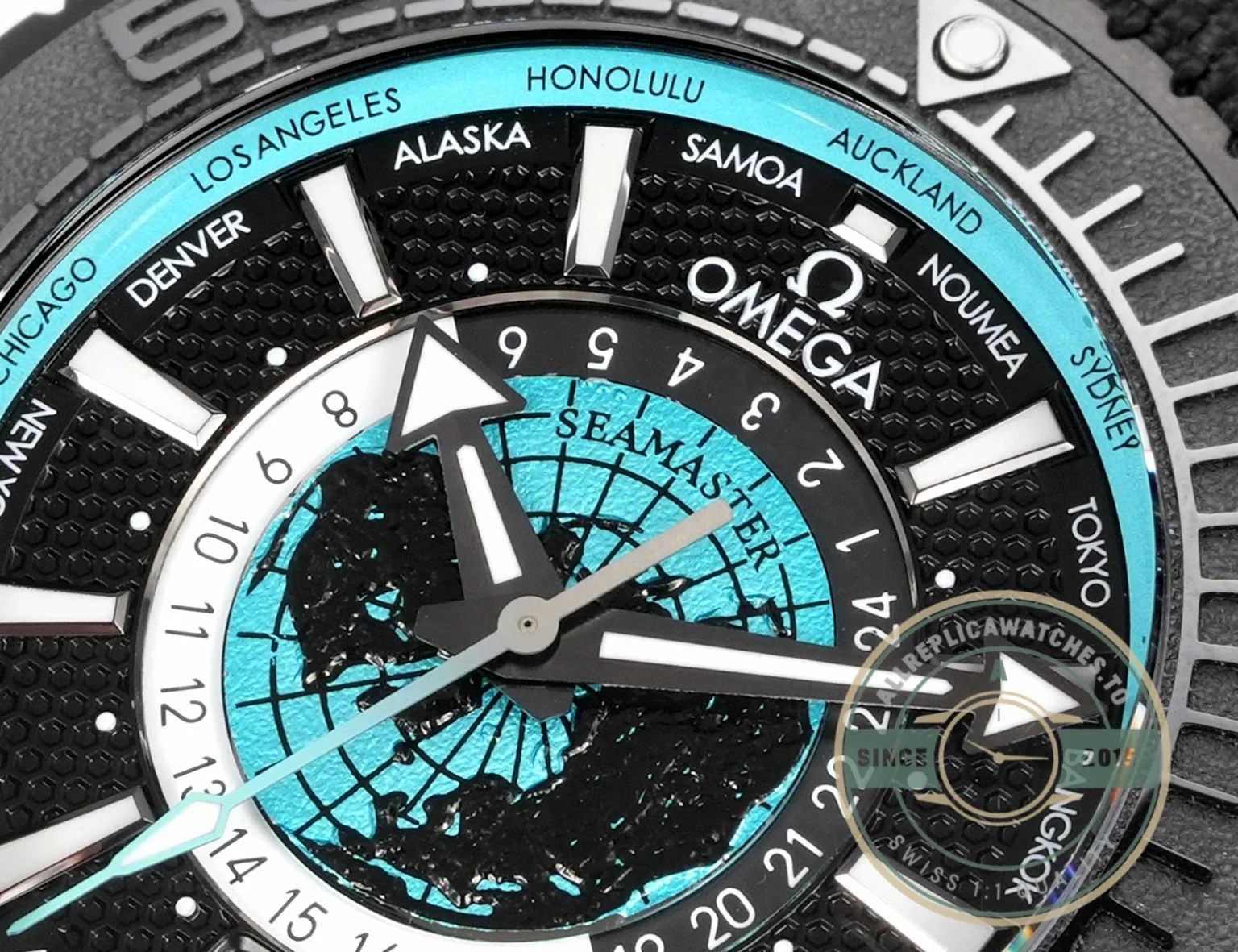 Replica Omega Seamaster PLANET OCEAN 600M 45.5mm Ceramic 215.92.46.22.01.006 - High-Grade Replica Watch