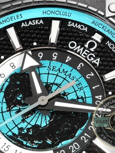 Replica Omega Seamaster PLANET OCEAN 600M 45.5mm Ceramic 215.92.46.22.01.006 - High-Grade Replica Watch