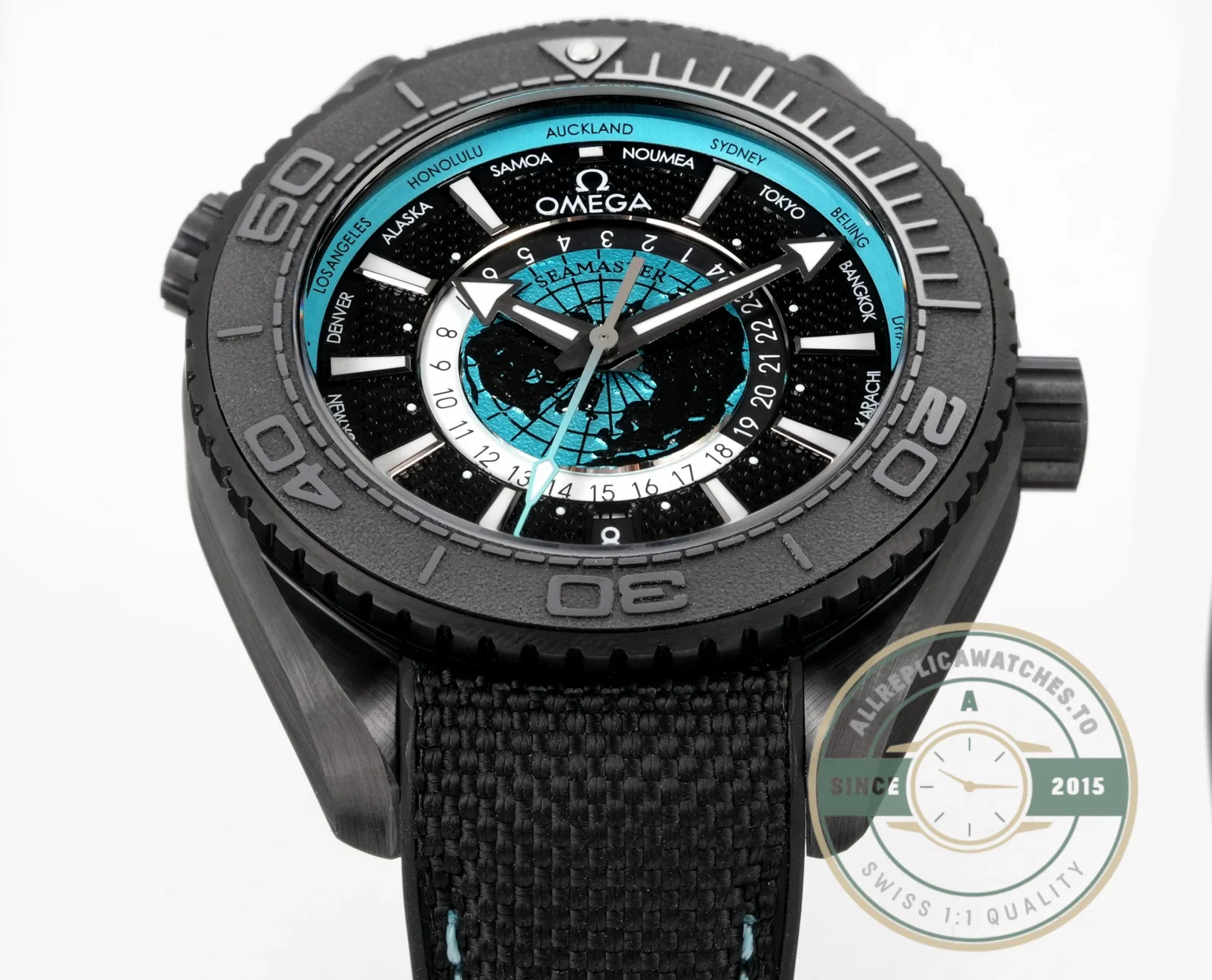 Replica Omega Seamaster PLANET OCEAN 600M 45.5mm Ceramic 215.92.46.22.01.006 - Affordable Super Clone Watch
