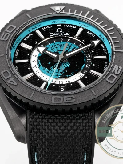 Replica Omega Seamaster PLANET OCEAN 600M 45.5mm Ceramic 215.92.46.22.01.006 - Affordable Super Clone Watch