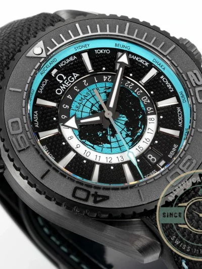Replica Omega Seamaster PLANET OCEAN 600M 45.5mm Ceramic 215.92.46.22.01.006 - 1:1 Swiss Replica Watch