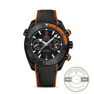 Superclone Omega Seamaster Planet Ocean 215.92.46.51.01.001 with full orange chronograph dial