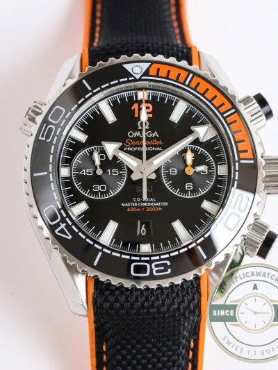 Replica Omega Seamaster Planet Ocean 600M 45,5mm, Orange 215.92.46.51.01.001 - Budget Luxury Replica Watch