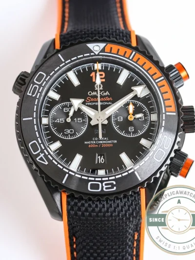 Replica Omega Seamaster Planet Ocean 600M 45,5mm, Orange 215.92.46.51.01.001 - Affordable Luxury Replica Timepiece