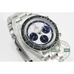 Superclone Omega Speedmaster Panda Dial 40mm, stainless steel bracelet