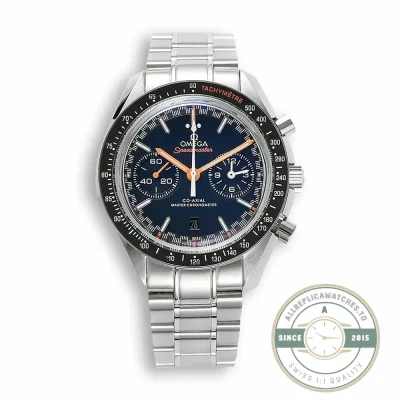 Super clone Omega Speedmaster Professional Blue Dial, 44mm case