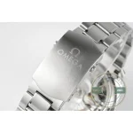 Omega Speedmaster Professional Blue Dial clone watch, stainless steel with folding clasp bracelet