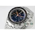 Replica Omega Speedmaster Professional Blue Dial, black ceramic tachymeter bezel