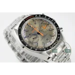 Omega Speedmaster Racing Master Chronometer Steel clone watch, stainless steel with folding clasp bracelet