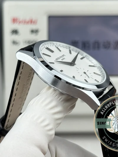 Replica Patek Philippe Calatrava 6196P-002 38mm White Dial - High-Grade Replica Watch