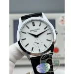 Replica Patek Philippe Calatrava 6196P-002 38mm White Dial - Factory Super Clone Watch