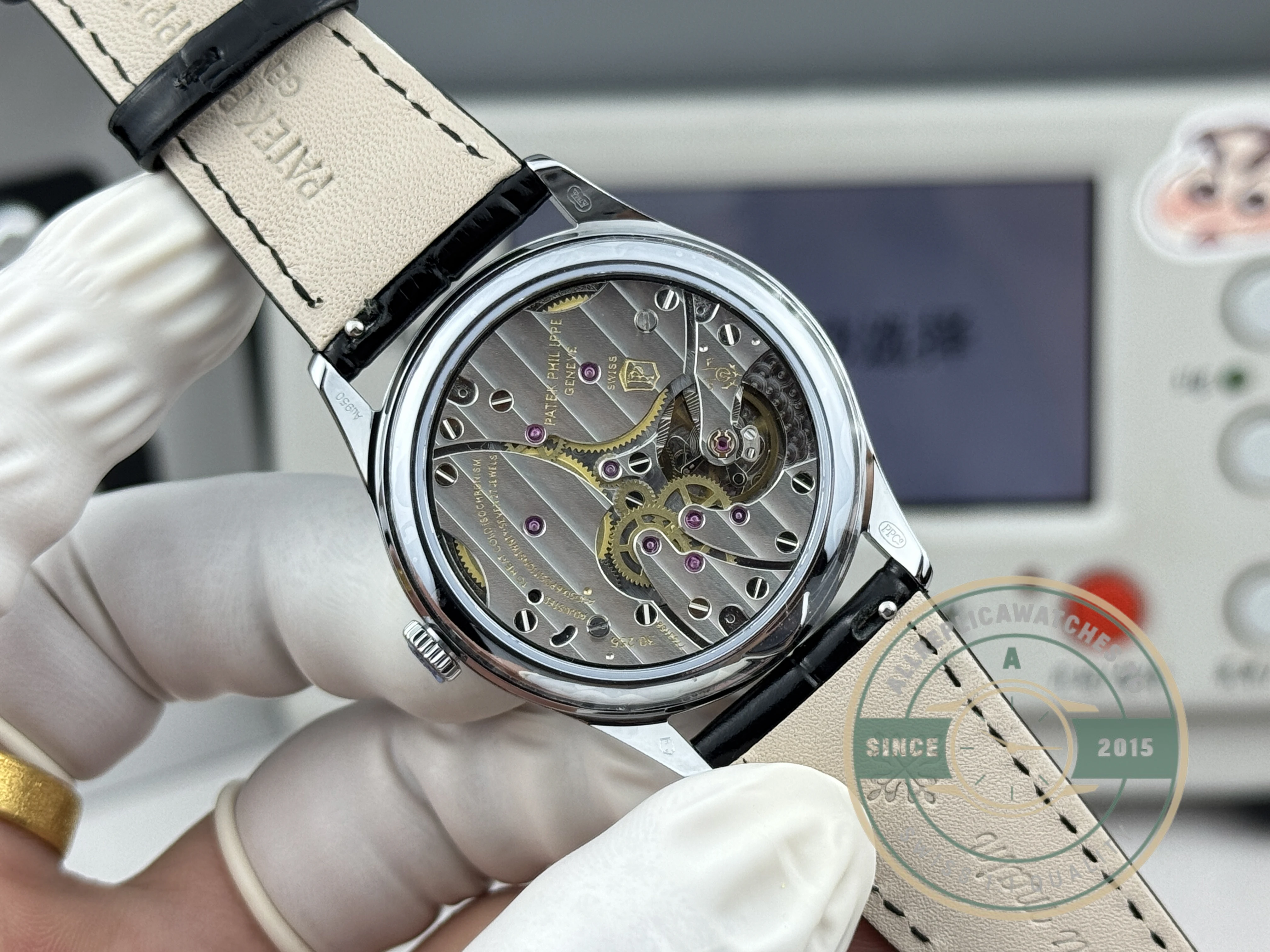 Replica Patek Philippe Calatrava 6196P-002 38mm White Dial - Premium Super Clone Watch