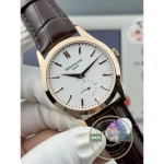 Replica Patek Philippe Calatrava 6196P-003 38mm Rose Gold, White Dial - Budget Luxury Replica Watch