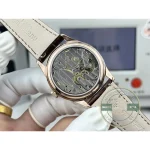 Replica Patek Philippe Calatrava 6196P-003 38mm Rose Gold, White Dial - Best Quality Replica Watch