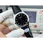 Replica Patek Philippe Calatrava 6196P-003 38mm White Gold, Black Dial - Swiss Movement Replica Watch