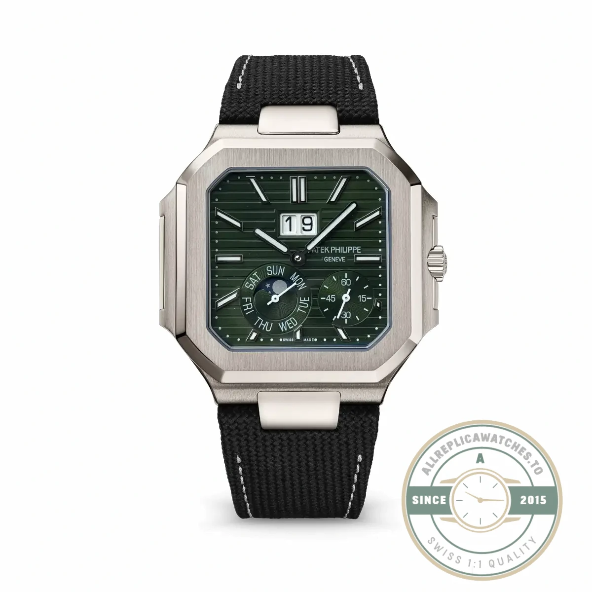Replica Patek Philippe Cubitus 5822P-002 Green Dial - Factory Super Clone Watch