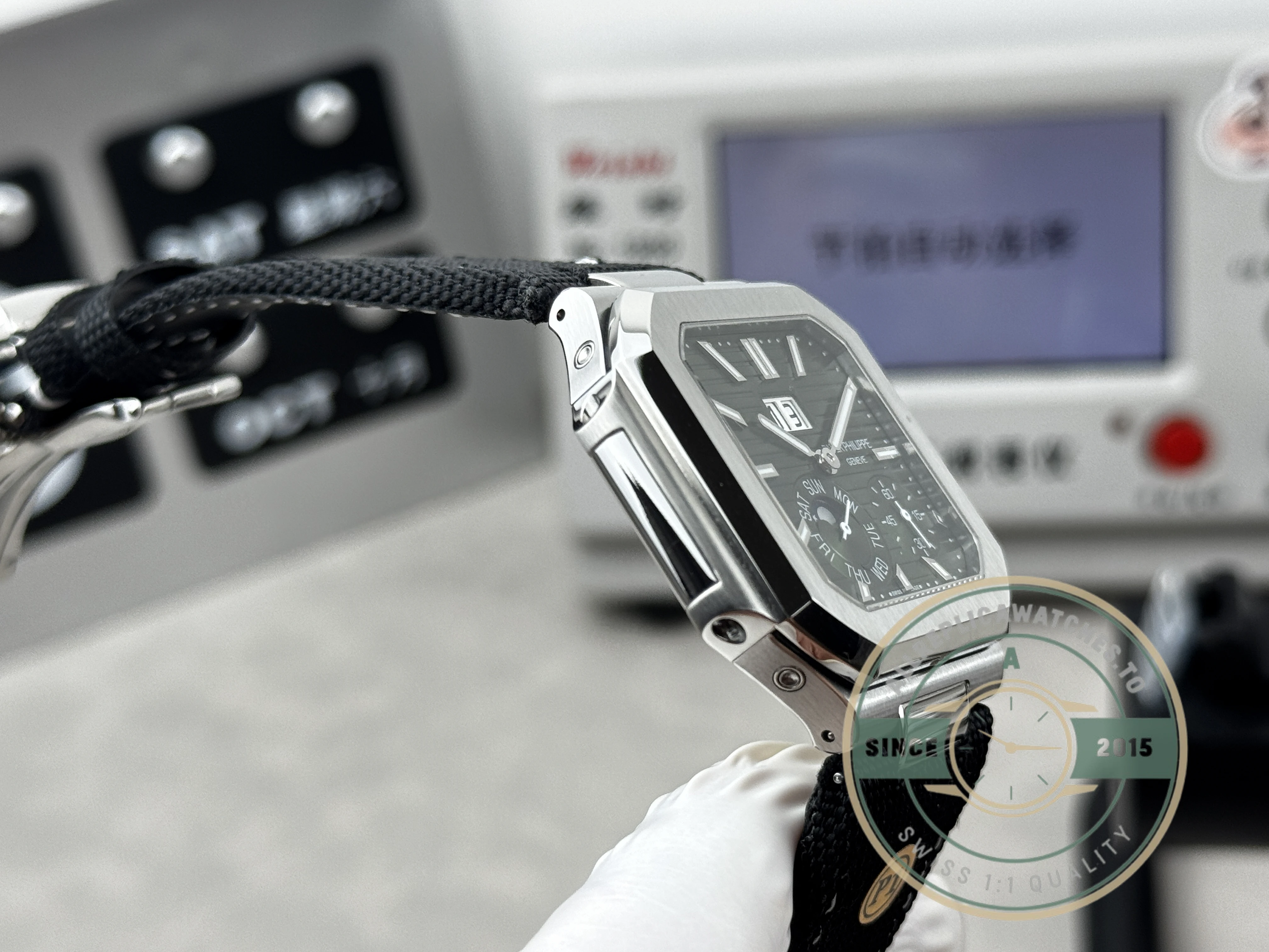 Replica Patek Philippe Cubitus 5822P-002 Green Dial - 1:1 Swiss Replica Watch