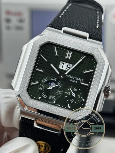 Replica Patek Philippe Cubitus 5822P-002 Green Dial - Affordable Luxury Replica Timepiece