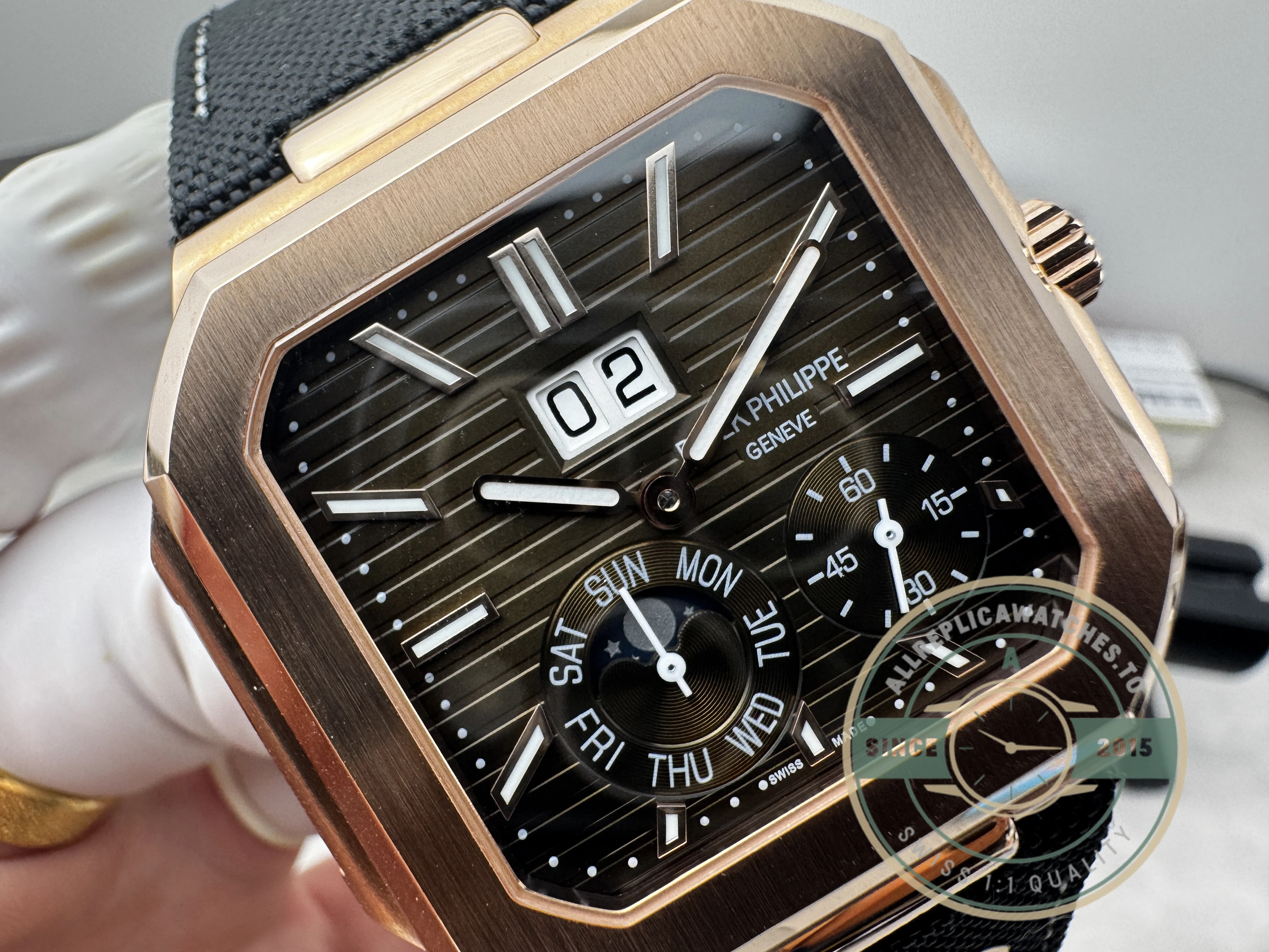 Replica Patek Philippe Cubitus 5822P-003 Brown Dial - Factory Super Clone Watch