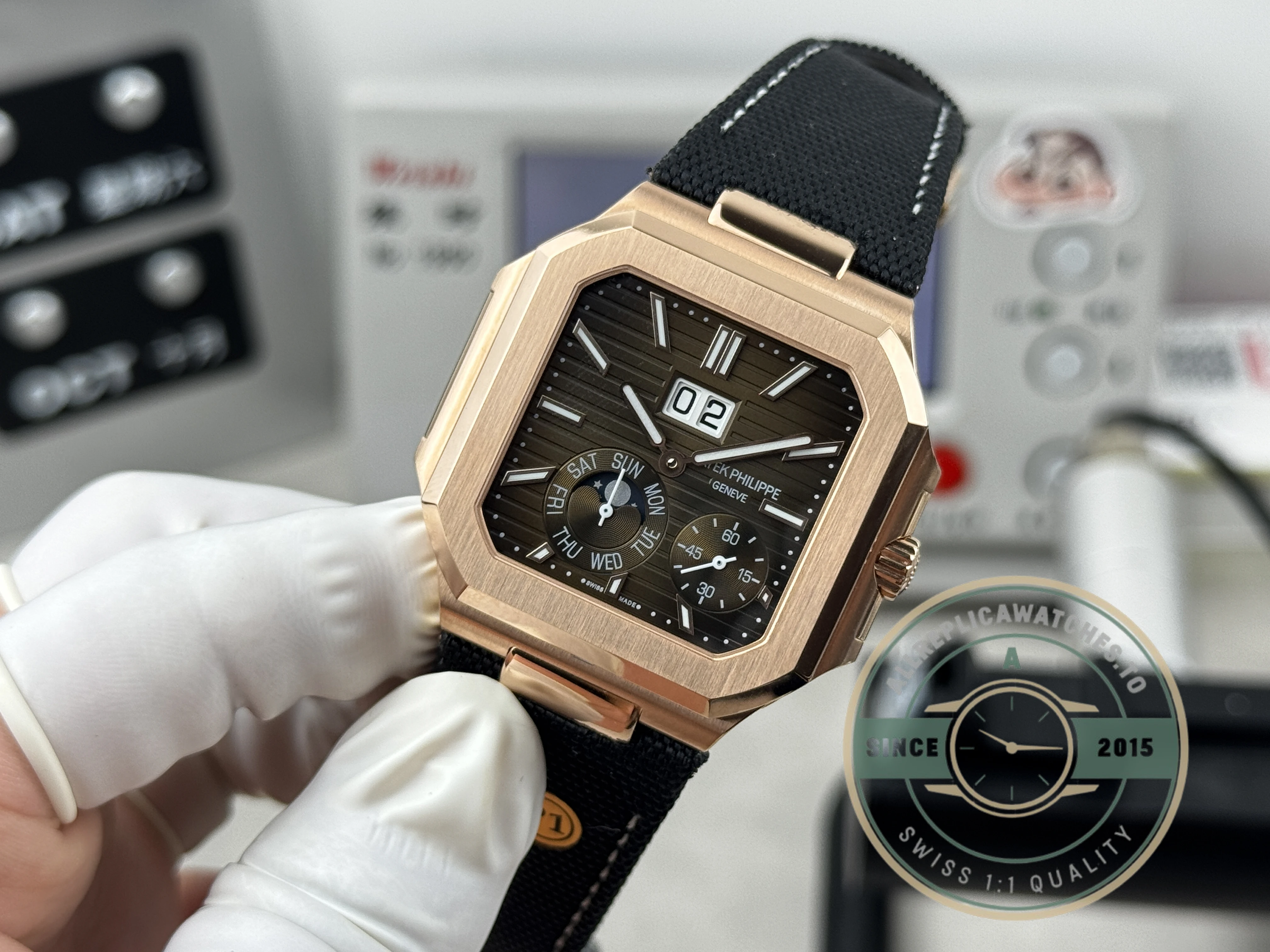 Replica Patek Philippe Cubitus 5822P-003 Brown Dial - High-Grade Replica Watch