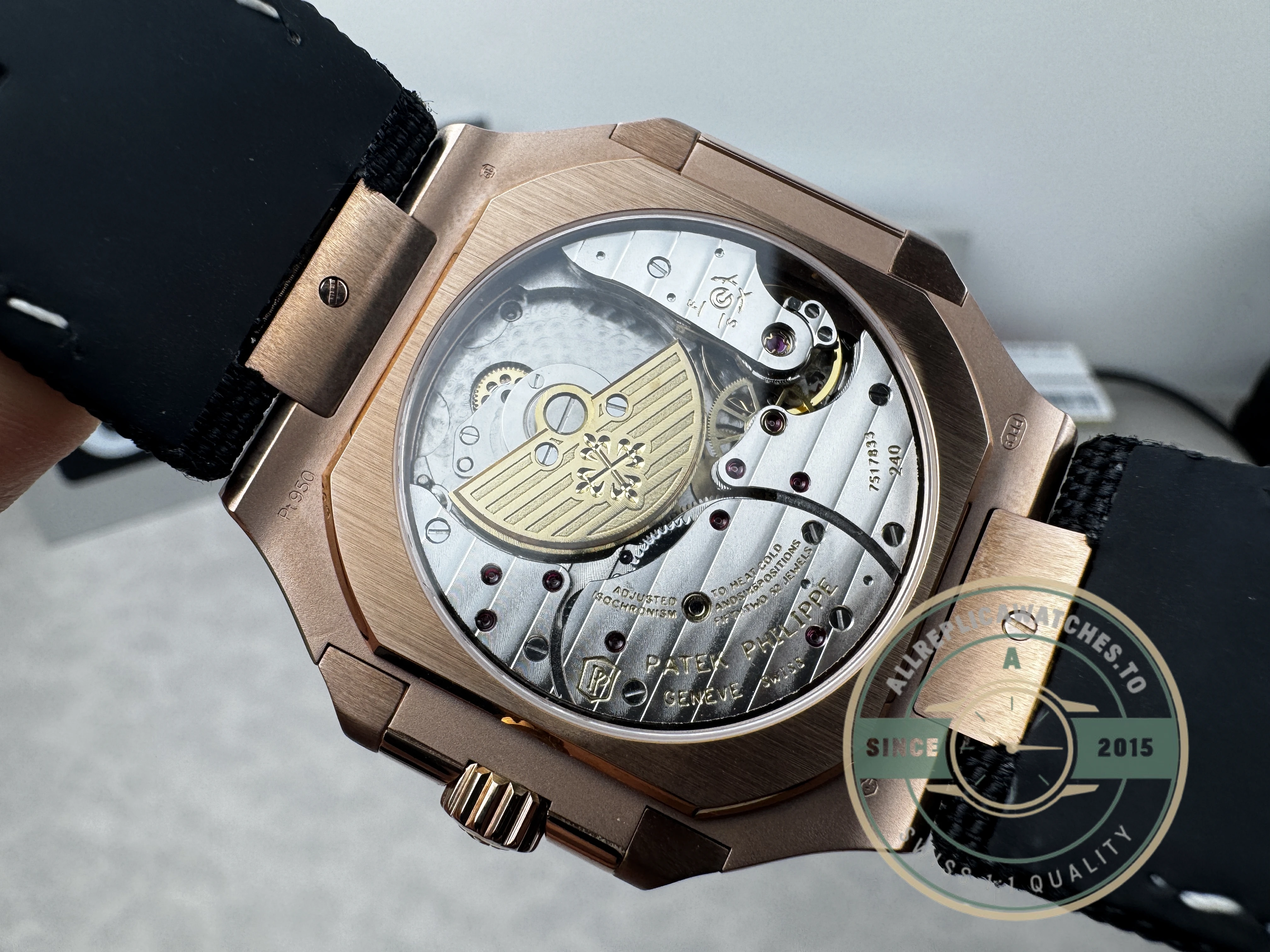 Replica Patek Philippe Cubitus 5822P-003 Brown Dial - Luxury Replica Watch