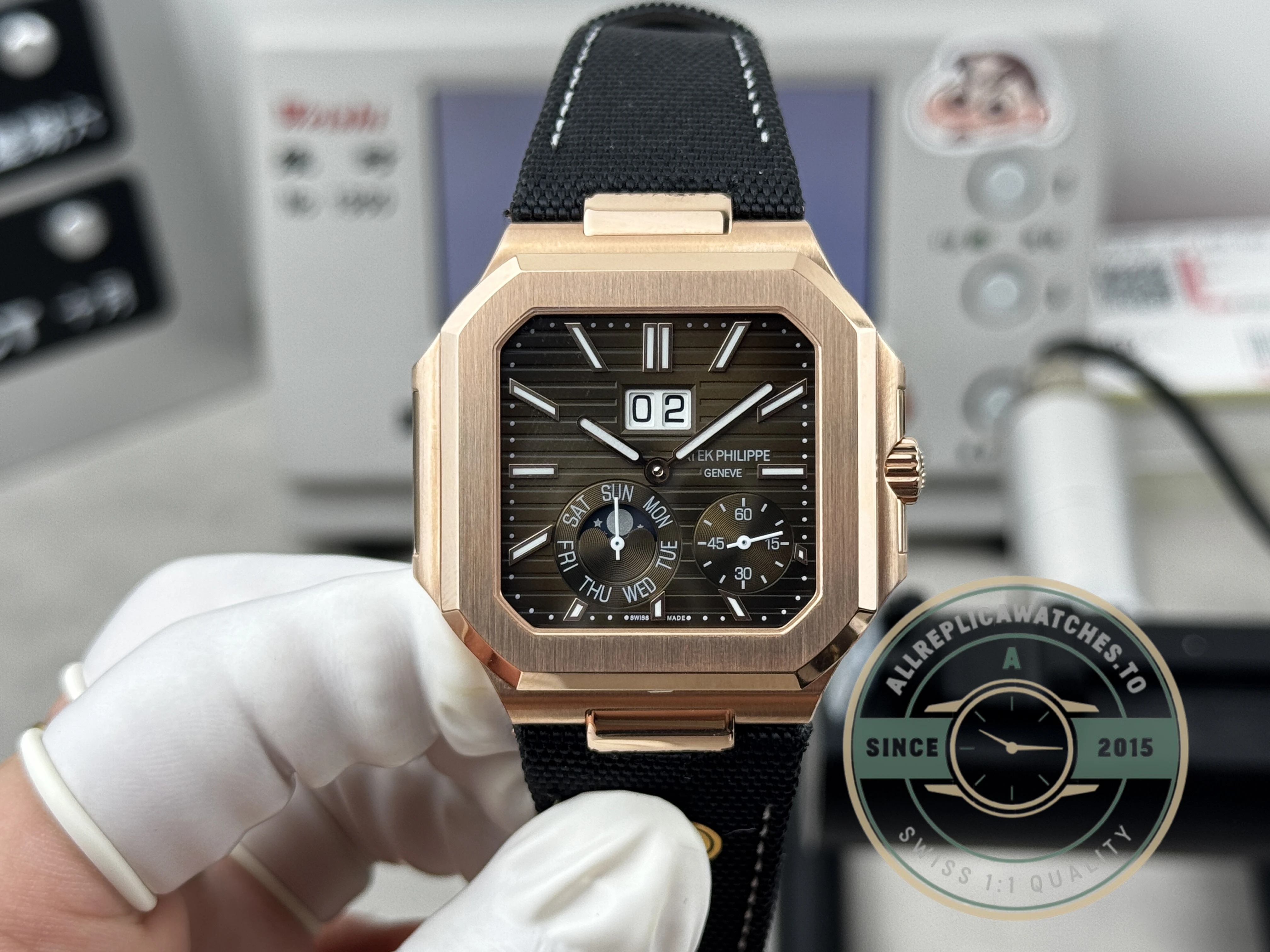 Replica Patek Philippe Cubitus 5822P-003 Brown Dial - Top-Tier Swiss Replica Watch