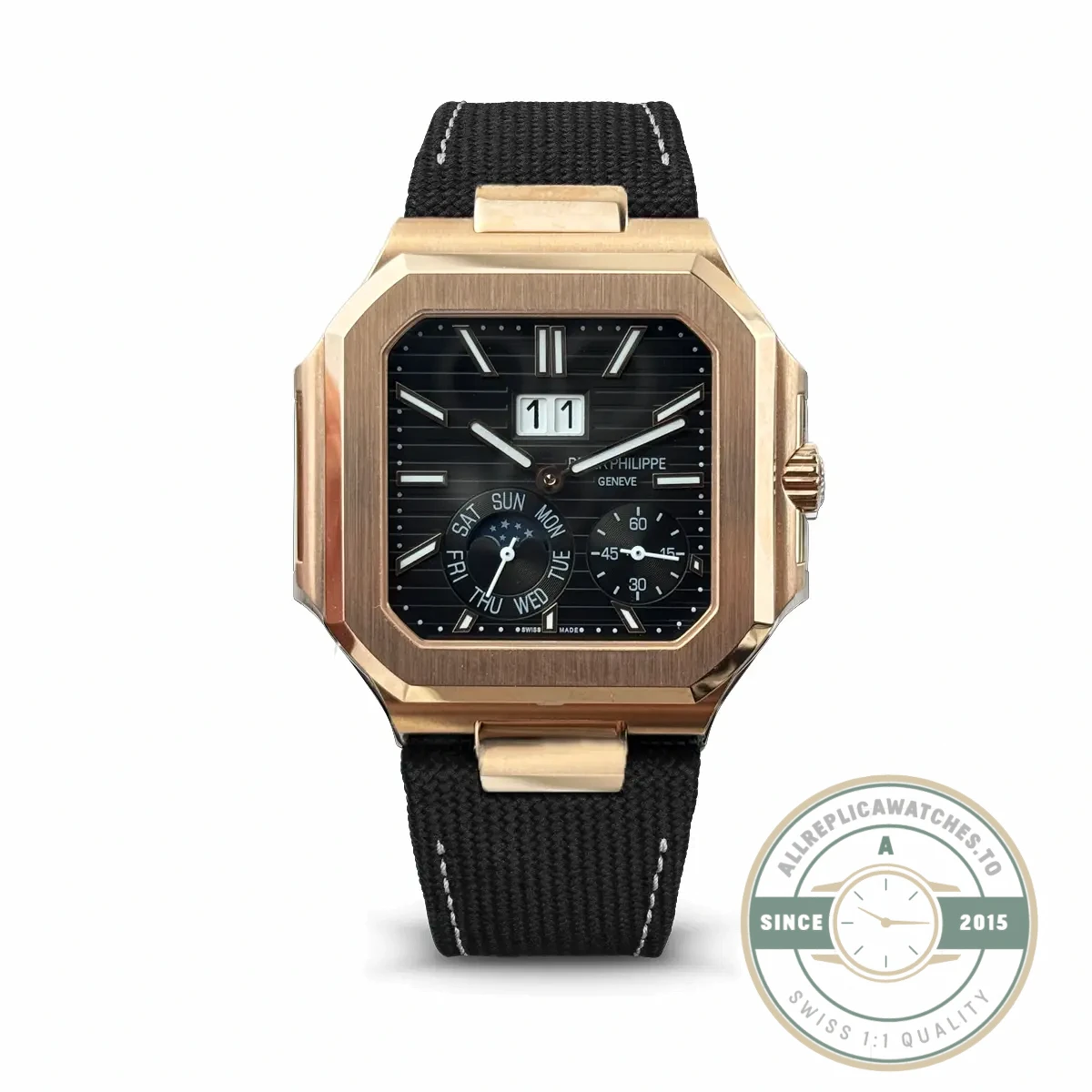 Replica Patek Philippe Cubitus 5822P-004 Black Dial - Best Quality Replica Watch
